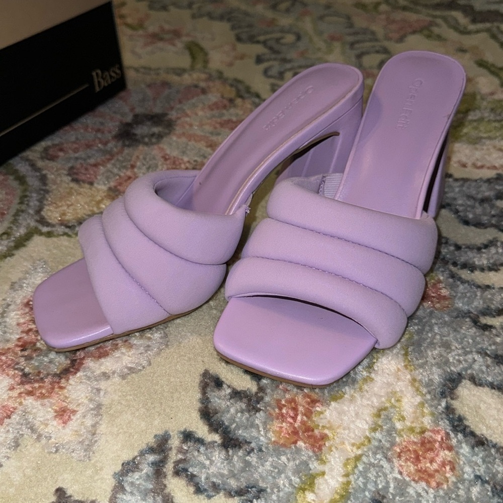 Open edit purple sheena sandal​​​​​